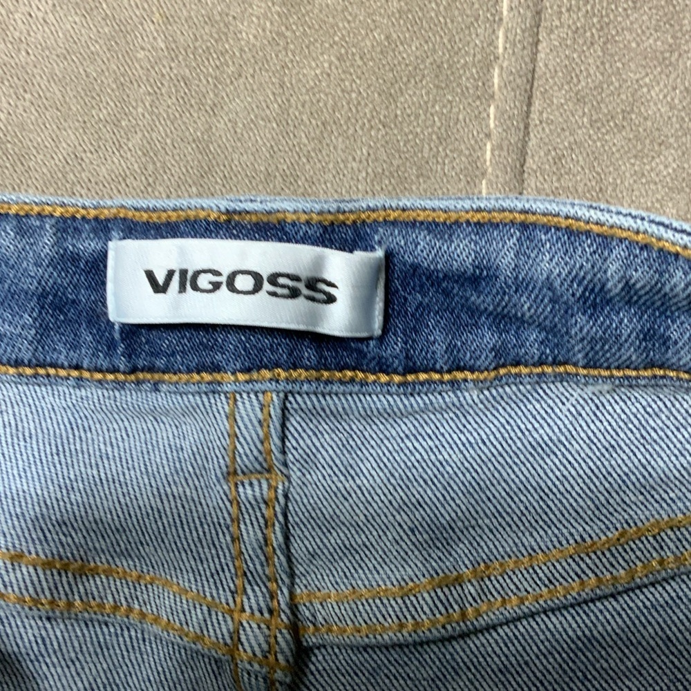 Vigoss Light Blue Denim Shorts - Picture 2 of 11